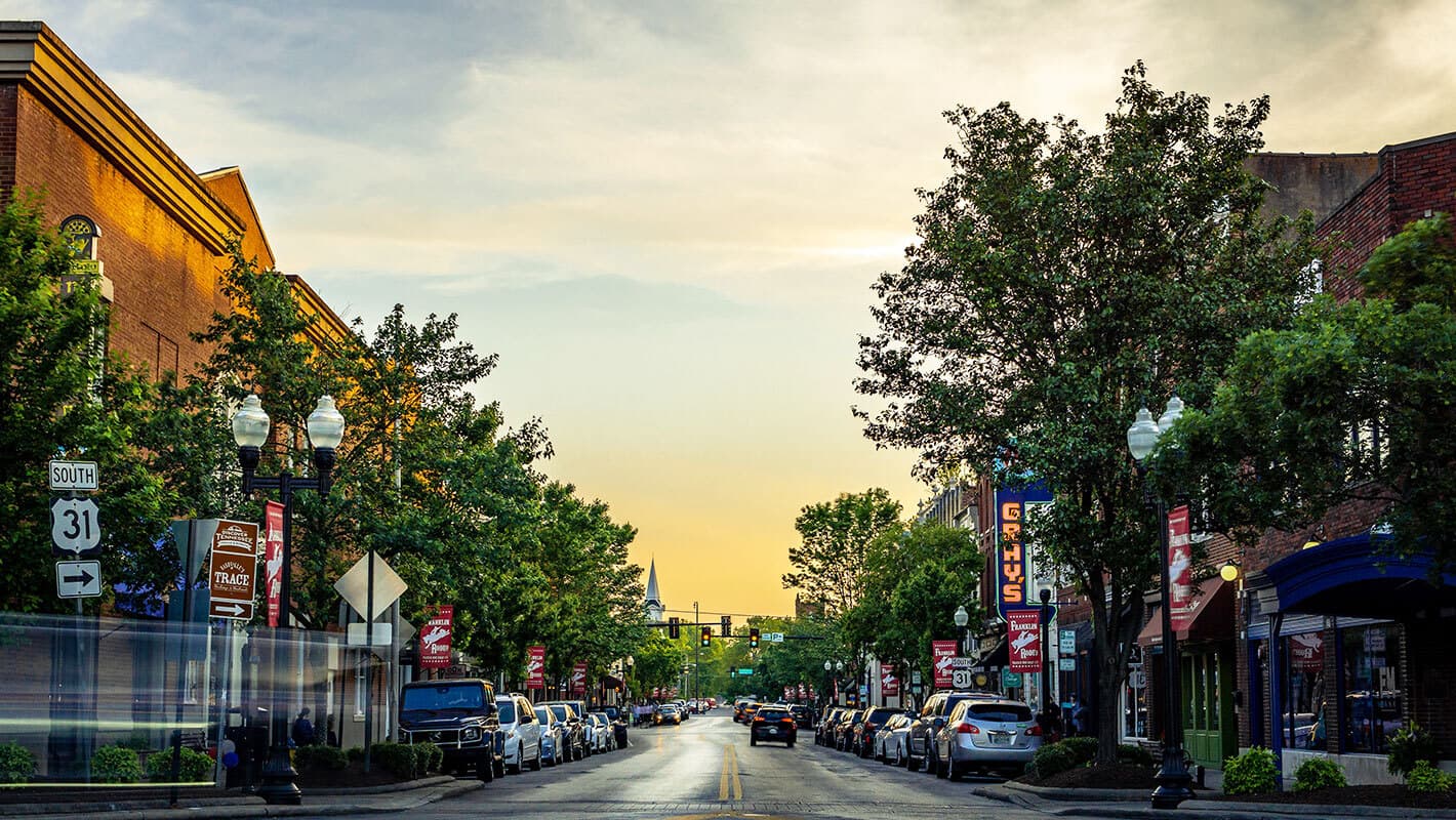 Franklin, Tennessee - Coolest Small Town 2023